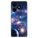 Senada Tecno Spark 10 Pro İle Uyumlu Kılıf Kamera Korumalı Silikon Desenli Resimli Uv Kapak Uzay Boşluğu