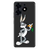 Senada Tecno Spark 10 Pro ile Uyumlu Kılıf Resimli Desenli Silikon Bugs