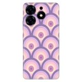 Senada Tecno Spark 10 Pro ile Uyumlu Kılıf Resimli Desenli Silikon Circle