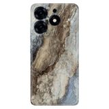 Senada Tecno Spark 10 Pro ile Uyumlu Kılıf Resimli Desenli Silikon Safari Mermer