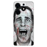 Senada Tecno Spark 10 Pro İle Uyumlu Kılıf Silikon Desenli Tam Koruma Resimli Kapak Americanpsycho