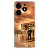 Senada Tecno Spark 10 Pro İle Uyumlu Kılıf Silikon Desenli Tam Koruma Resimli Kapak Anıtkabir
