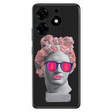 Senada Tecno Spark 10 Pro İle Uyumlu Kılıf Silikon Desenli Tam Koruma Resimli Kapak Cool Tanrıça