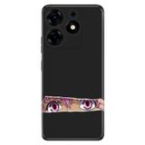 Senada Tecno Spark 10 Pro İle Uyumlu Kılıf Silikon Desenli Tam Koruma Resimli Kapak Gizli Bakış