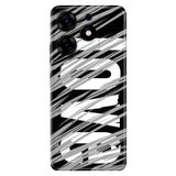 Senada Tecno Spark 10 Pro İle Uyumlu Kılıf Silikon Desenli Tam Koruma Resimli Kapak Gri Aşk Love Tema