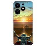 Senada Tecno Spark 10 Pro İle Uyumlu Kılıf Silikon Desenli Tam Koruma Resimli Kapak Harleymoto