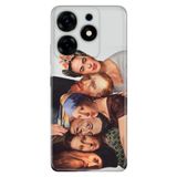 Senada Tecno Spark 10 Pro İle Uyumlu Kılıf Silikon Desenli Tam Koruma Resimli Kapak İdols