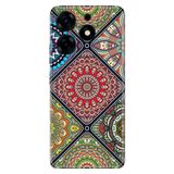 Senada Tecno Spark 10 Pro İle Uyumlu Kılıf Silikon Desenli Tam Koruma Resimli Kapak Mvp Mandala