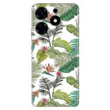 Senada Tecno Spark 10 Pro İle Uyumlu Kılıf Silikon Desenli Tam Koruma Resimli Kapak Tropical