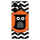 Senada Tecno Spark 10 Pro İle Uyumlu Kılıf Silikon Desenli Tam Koruma Resimli Kapak Zigzag Baykuş