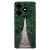 Senada Tecno Spark 10 Pro İle Uyumlu Kılıf Uyumlu Kamera Korumalı Silikon Desenli Resimli Uv Kapak Korku Köprüsü