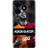 Senada Tecno Spark 10 Pro Kılıf Desenli Baskılı Tpu Rubber Kapak Aşkınolayım - 001-Renkli