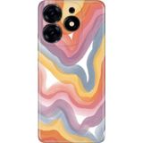 Senada Tecno Spark 10 Pro Kılıf Desenli Baskılı Tpu Rubber Kapak Flurr - 001-Renkli