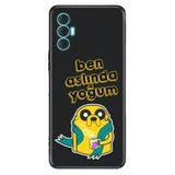 Senada Tecno Spark 8 Pro ile Uyumlu Kılıf Desenli Baskılı Silikon Ben Aslında Yoğum