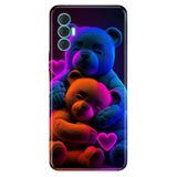 Senada Tecno Spark 8 Pro ile Uyumlu Kılıf Resimli Desenli Silikon Bear Love