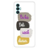 Senada Tecno Spark 8 Pro ile Uyumlu Kılıf Resimli Desenli Silikon Bu Kız Deli