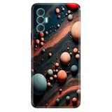 Senada Tecno Spark 8 Pro ile Uyumlu Kılıf Resimli Desenli Silikon Gezegen