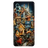 Senada Tecno Spark 8 Pro ile Uyumlu Kılıf Resimli Desenli Silikon Köy