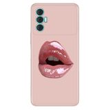 Senada Tecno Spark 8 Pro ile Uyumlu Kılıf Resimli Desenli Silikon Lipstick