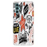 Senada Tecno Spark 8 Pro ile Uyumlu Kılıf Resimli Desenli Silikon Love