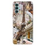Senada Tecno Spark 8 Pro ile Uyumlu Kılıf Resimli Desenli Silikon Paris