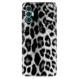 Senada Tecno Spark 8 Pro ile Uyumlu Kılıf Resimli Desenli Silikon Siyah Kürk