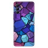 Senada Tecno Spark 8 Pro İle Uyumlu Kılıf Silikon Desenli Tam Koruma Resimli Kapak 4D Küpler
