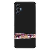 Senada Tecno Spark 8 Pro İle Uyumlu Kılıf Silikon Desenli Tam Koruma Resimli Kapak Gizli Bakış