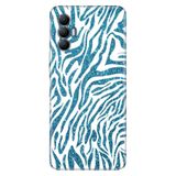 Senada Tecno Spark 8 Pro İle Uyumlu Kılıf Silikon Desenli Tam Koruma Resimli Kapak Parıldayan Zebra