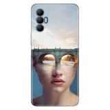 Senada Tecno Spark 8 Pro İle Uyumlu Kılıf Silikon Desenli Tam Koruma Resimli Kapak Sanatsal