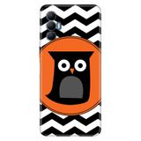Senada Tecno Spark 8 Pro İle Uyumlu Kılıf Silikon Desenli Tam Koruma Resimli Kapak Zigzag Baykuş