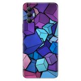 Senada Tecno Spark 8 Pro İle Uyumlu Kılıf Silikon Renkli Desenli Resimli - 4D Küpler