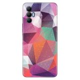 Senada Tecno Spark 8 Pro İle Uyumlu Kılıf Silikon Renkli Desenli Resimli - Abstract