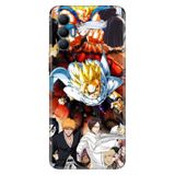 Senada Tecno Spark 8 Pro İle Uyumlu Kılıf Silikon Renkli Desenli Resimli - Anime War
