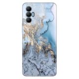 Senada Tecno Spark 8 Pro İle Uyumlu Kılıf Silikon Renkli Desenli Resimli - Antic Marble
