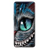 Senada Tecno Spark 8 Pro İle Uyumlu Kılıf Silikon Renkli Desenli Resimli - Arsız Kedi