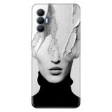 Senada Tecno Spark 8 Pro İle Uyumlu Kılıf Silikon Renkli Desenli Resimli - Art Girl