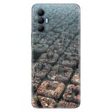 Senada Tecno Spark 8 Pro İle Uyumlu Kılıf Silikon Renkli Desenli Resimli - Barcelona