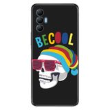 Senada Tecno Spark 8 Pro İle Uyumlu Kılıf Silikon Renkli Desenli Resimli - Be Cool