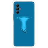 Senada Tecno Spark 8 Pro İle Uyumlu Kılıf Silikon Renkli Desenli Resimli - Deep Sea