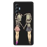 Senada Tecno Spark 8 Pro İle Uyumlu Kılıf Silikon Renkli Desenli Resimli - Dost