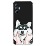 Senada Tecno Spark 8 Pro İle Uyumlu Kılıf Silikon Renkli Desenli Resimli - Dostum Hasky