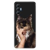 Senada Tecno Spark 8 Pro İle Uyumlu Kılıf Silikon Renkli Desenli Resimli - Düşün Be Kedi