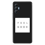 Senada Tecno Spark 8 Pro İle Uyumlu Kılıf Silikon Renkli Desenli Resimli - Feel Good