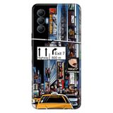 Senada Tecno Spark 8 Pro İle Uyumlu Kılıf Silikon Renkli Desenli Resimli - Gece New York