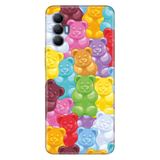 Senada Tecno Spark 8 Pro İle Uyumlu Kılıf Silikon Renkli Desenli Resimli - Haribo