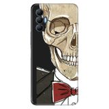 Senada Tecno Spark 8 Pro İle Uyumlu Kılıf Silikon Renkli Desenli Resimli - Iskelet Adam