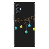 Senada Tecno Spark 8 Pro İle Uyumlu Kılıf Silikon Renkli Desenli Resimli - Kır Düğünü
