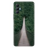 Senada Tecno Spark 8 Pro İle Uyumlu Kılıf Silikon Renkli Desenli Resimli - Korku Köprüsü