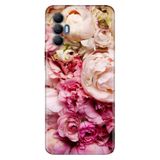Senada Tecno Spark 8 Pro İle Uyumlu Kılıf Silikon Renkli Desenli Resimli - Kuru Çiçek